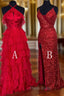2025 New Style Red Long Formal Prom Dresses