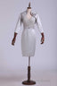 Two Piece Grey High Collar Short Mother of the Bride Dresses