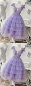 Sexy V Neck Appliques A Line Dresses, Short Prom Dresses, Cheap Homecoming Dresses, Graduation Dress Formal Women Dress, Homecoming Dress, E0898