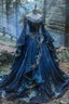 A Line Princess Tulle Off Shoulder Long Formal Prom Dresses, Vintage Formal Evening Dresses