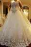 Amazing Bridal Dresses Sweetheart Appliques Crystal Beading Classic A Line Bridal Gowns