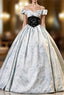 Ball Gown Off the Shoulder Beading Quinceanera Dresses