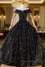 Ball Gown Sequins Off the Shoulder Quinceanera Dresses