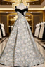 Beautiful Satin Sweetheart Off Shoulder Formal Prom Dresses, A-Line Satin Formal Dresses