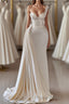 Biztunnel Charming Long Sweetheart One Shoulder Mermaid Formal Prom Dresses with Ruffles
