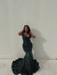 Black Girl Formal Prom Dresses Long Mermaid Formal Prom Dresses