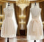 Cheap bridesmaid Dresses champagne homecoming Dresses junior homecoming Dresses