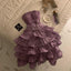 Chic Ball Gown Strapless Short Homecoming Dresses 18Th Birthday Outfits