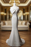 Elegance White Mermaid Off the Shoulder Wedding Dresses