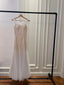 Elegant A-Line Strap Pearl Tulle Long Formal Prom Dresses