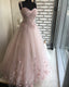 Elegant Appliques Princes Formal Prom Dresses Sweetheart Ball Gown