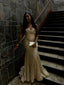 Gold Sequin Mermaid Long Formal Prom Gown Formal Evening Dresses