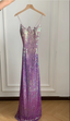 Gorgeous And Dazzling Backless Sequined Long Formal Prom Dresses