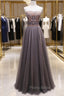 Gorgeous Tulle Sweetheart Long Formal Prom Dresses, New Party Dresses