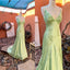 Green Long Formal Evening Dresses Formal Prom Party Formal Party Gown