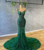Green Mermaid Formal Prom Dresses Formal Evening Gowns
