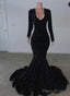 Black Sequins Slit Dress Black Gown Slit Black Gowns Prom Dresses 2025 Sequins Black Reception Dress