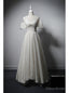Ivory Spaghetti Straps Wedding Dress