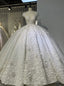 Luxury White Tulle Flower Square Wedding Dress