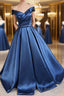 Off the Shoulder Long Formal Prom Dresses, Off Shoulder Formal Evening Dresses