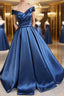 Off the Shoulder Long Formal Prom Dresses, Off Shoulder Formal Evening Dresses