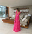 Pink Backless Prom Dress, Evening Dress