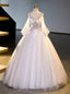 Pink Tulle Spaghetti Straps Long Sleeve Beading Quinceanera Dress