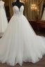 Plus Size Tulle Sweetheart Embroidery Wedding Dresses