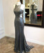 Trumpet/Mermaid Sequence Black 2025 Prom Dresses
