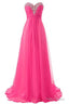 Sweetheart Beaded Illusion Fashion New Style Evening Dresses