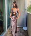 Sexy Cut Out Lace Formal Prom Dresses Formal Evening Dresses Vacation Party Dresses