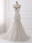 Sexy Illusion Wedding Dress A Line Bohemian Wedding Dresses Zipper Back