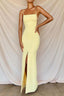 Sexy Formal Prom Dresses Side Slit Formal Prom Dresses