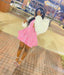 Sexy Short Pink Homecoming Dresses
