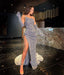 Shiny Sexy Sequins Long Formal Prom Dresses Formal Evening Dresses