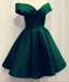 Short Emerald Green Homecoming Dresses For Formal Prom Party