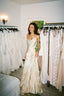 Simple A Line Spaghetti Strap Light Champagne Satin Formal Evening Dresses Party Dresses