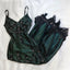Sparkly A Line Spaghetti Straps Dark Green Long Formal Prom Dresses