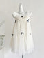Sweet White Lace Ruffled Tulle Short 16Th Birthday Dresses