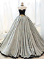 Vintage Ball Gown Strapless Porm Dress