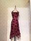 Vintage Chic Halter Neck Beaded Chiffon Formal Prom Dresses