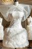 Vintage Sheath White Homecoming Dresses 16Th Birthday Outfits
