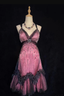 Vintage Tulle Beaded A Line Birthday Dresses Spaghetti Straps Homecoming Dresses Cocktail Dresses