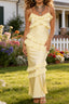 Yellow Ruffle Prom Dress A Stunning Choice Maxi Dress