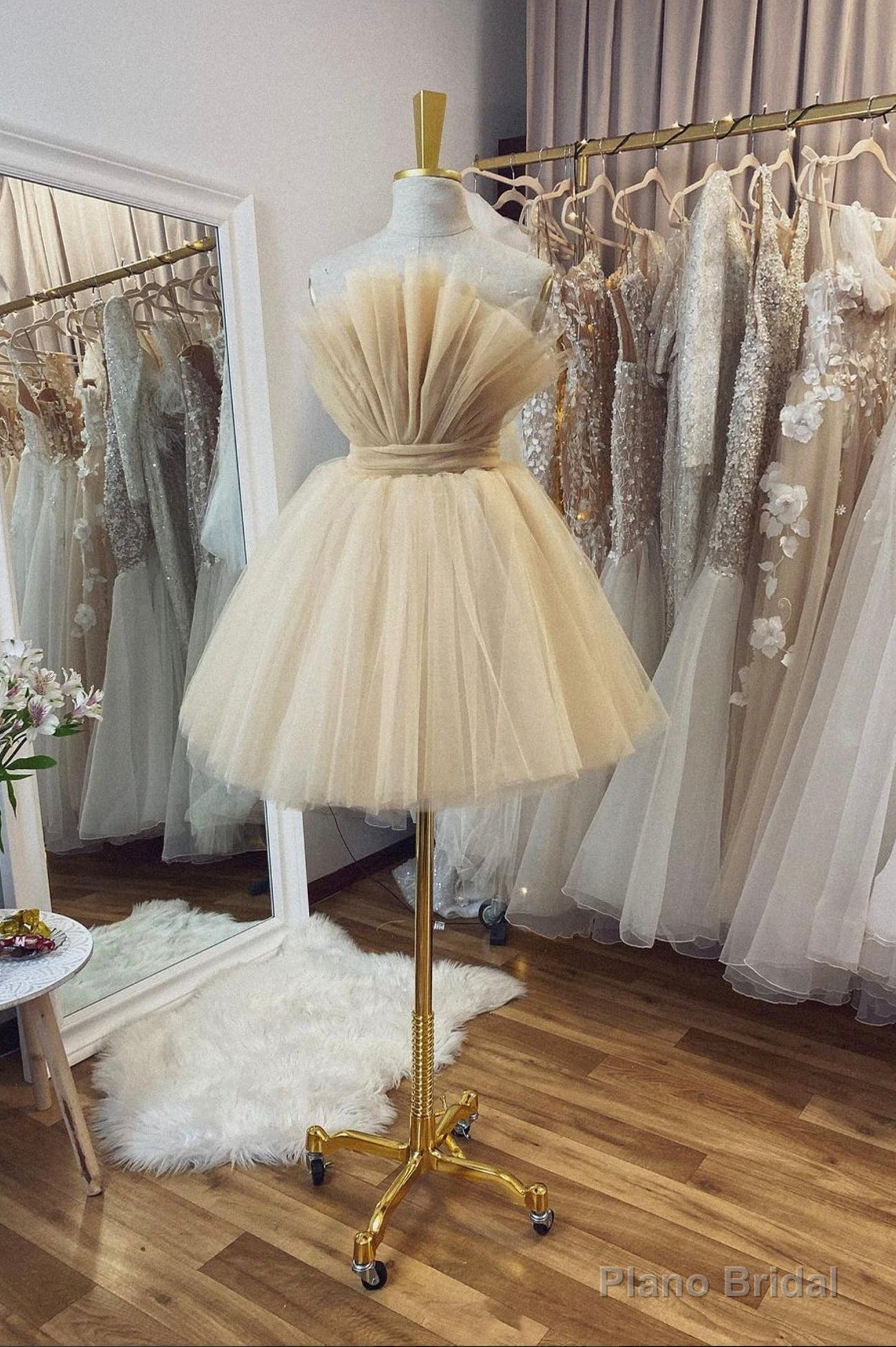 Cute Tulle Short Prom Dresses, A-Line Homecoming Party Dresses Secondary image