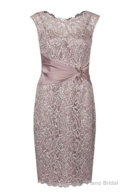 Sparkly Short Mother of the Bride Dress