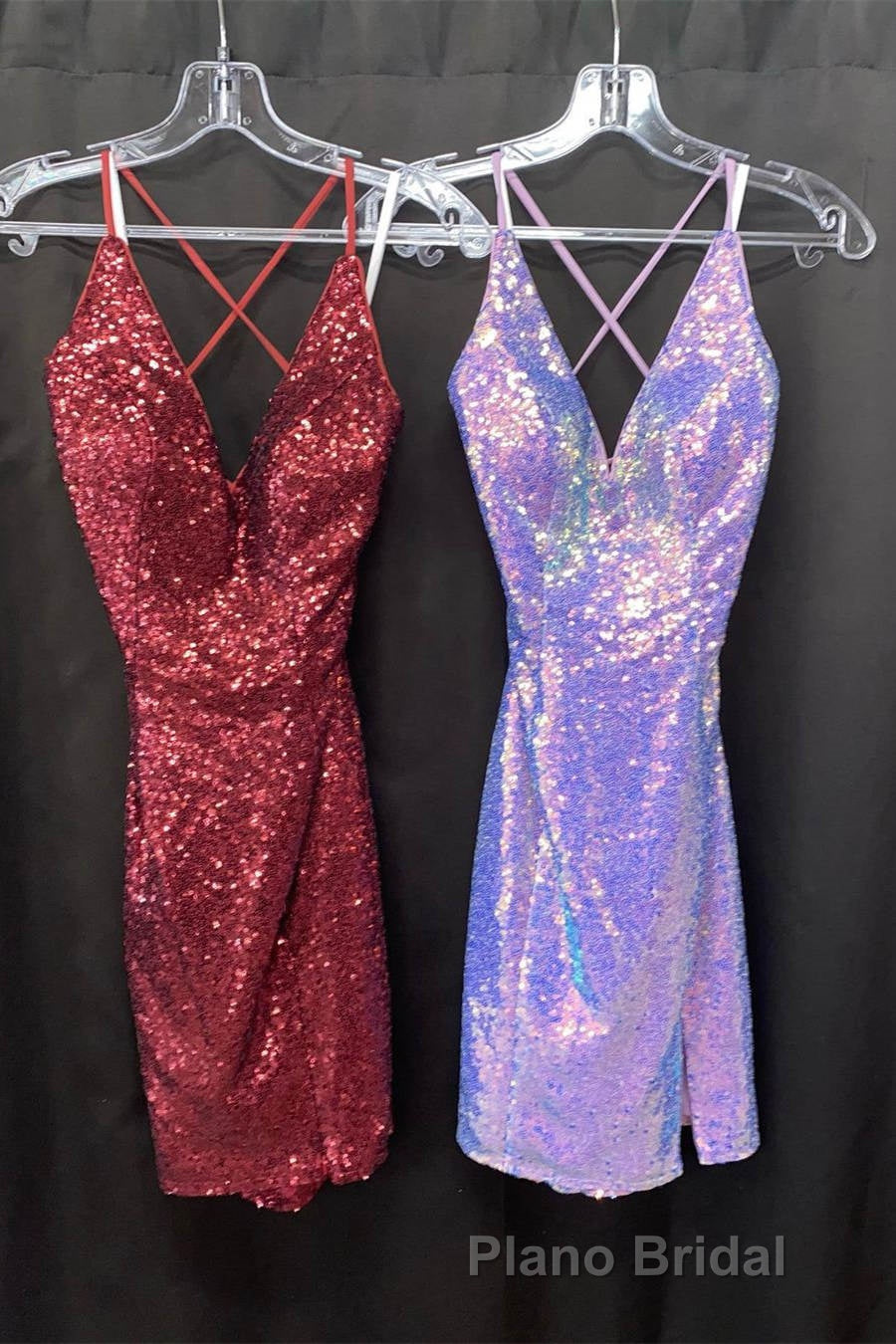 Cute Navy Blue Sequins Tight Mini Homecoming Dresses