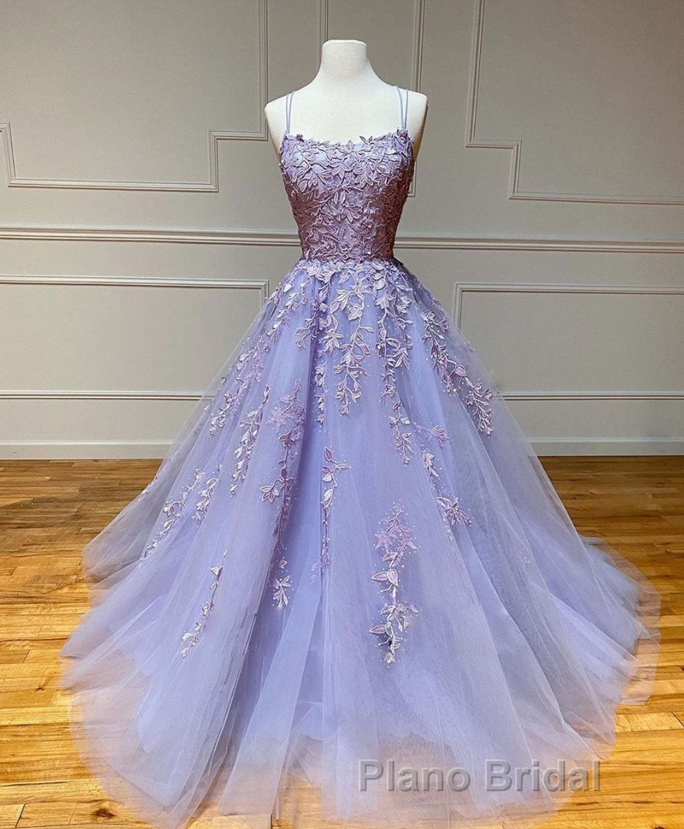 Cute Round Neck Tulle Short Formal Prom Dresses, Tulle Homecoming Dresses Secondary image