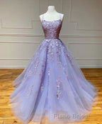 Cute Round Neck Tulle Short Formal Prom Dresses, Tulle Homecoming Dresses