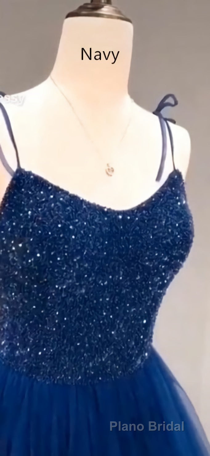 Straps Red Long Formal Prom Dresses with Beaded Bodice